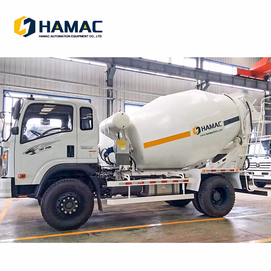 5.5 M3 自動コンクリート ミキサー トラック 5500L 自己積載コンクリート ミキサー